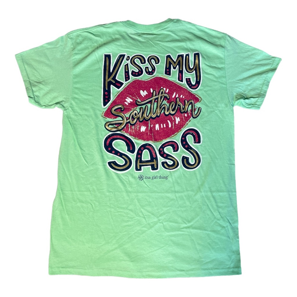 Kiss My Southern Sass Tee
